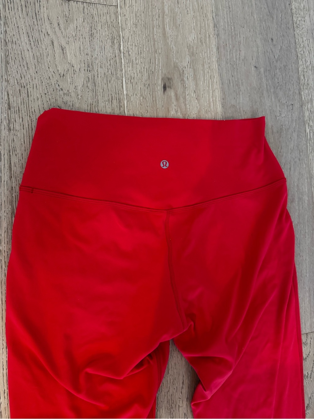 Lululemon Align High Rise Pant 25 Love Red Double Lined Size 12